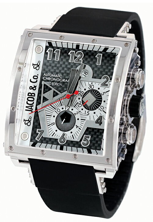 ジェイコブ 時計コピー エピックI クロノグラフ 自動巻き ブラック タイプ 新品メンズ JC-Q1