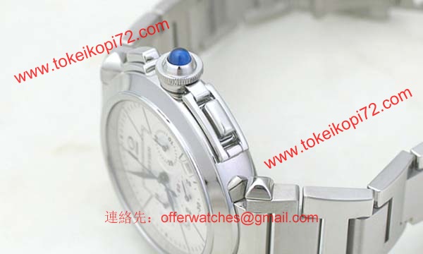 カルティエ時計ブランド通販コピー パシャ42　クロノ W31085M7