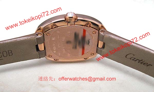 カルティエ時計ブランド 店舗コピー 激安 ベニュワール WB520004