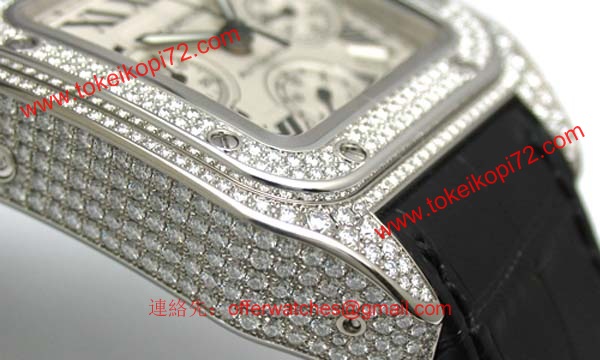 カルティエ 腕時計スーパーコピー サントス100　クロノ WM500651
