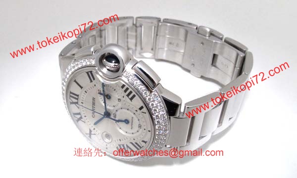 人気 カルティエ ブランド時計コピー 激安 バロンブルークロノ WE902001