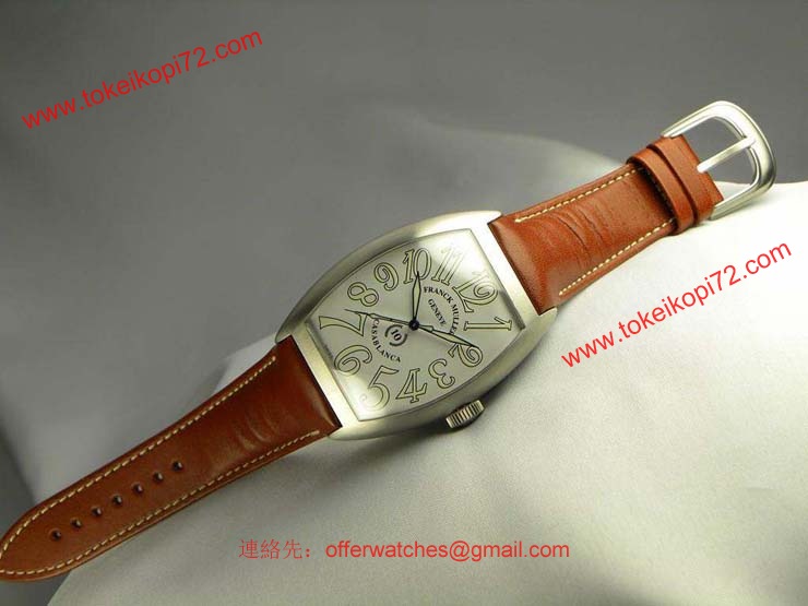 腕時計 コピー FRANCK MULLER フランクミュラー 激安 カサブランカ 10th年記念 ホワイト 8880CASABR