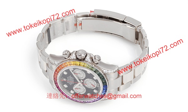 ROLEX ロレックス スーパーコピー 時計 デイトナ レインボー 116599RBOW