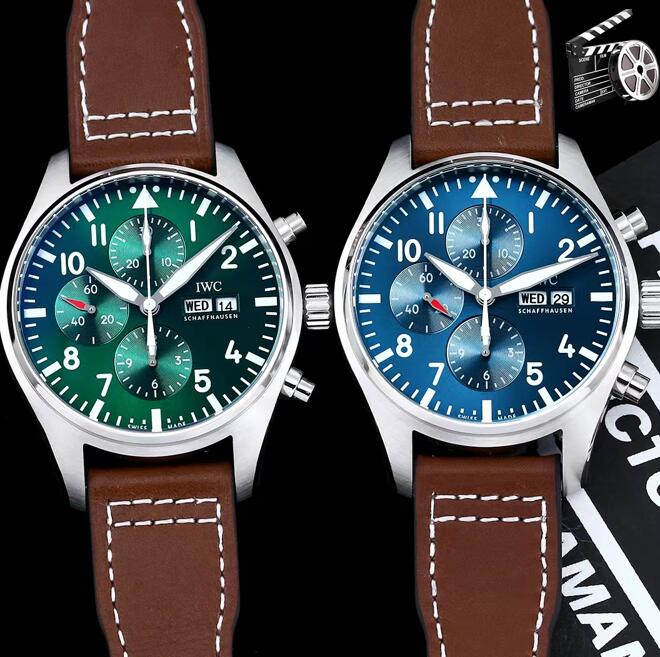 【クラシックアップグレードV2バージョン】コピーIWC IWC3777パイロットクロノグラフ7750ムーブメント[3]