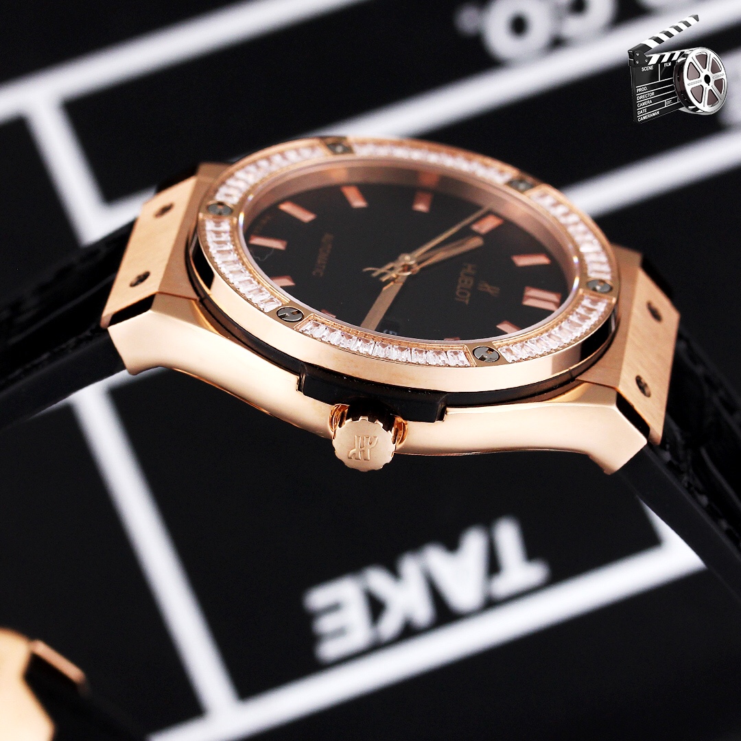 ウブロスーパーコピー腕時計 クラシック フュージョン 極薄刻印ダイヤモンドH100958[7]