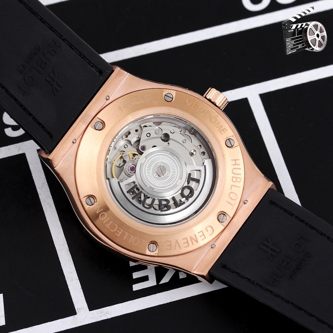 ウブロスーパーコピー腕時計 クラシック フュージョン 極薄刻印ダイヤモンドH100958[8]