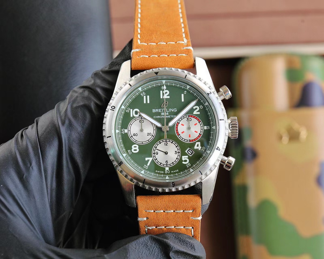 【軍用時計ストラップ】ブライトリングアベンジャー46mm B828342