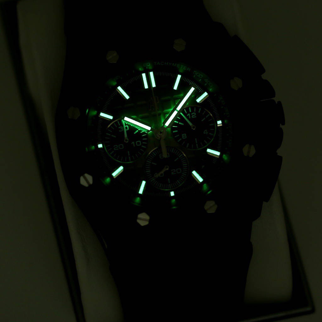 オーデマピゲコピー時計グリーン 44mm ロイヤルオーク オフショアA92838[7]