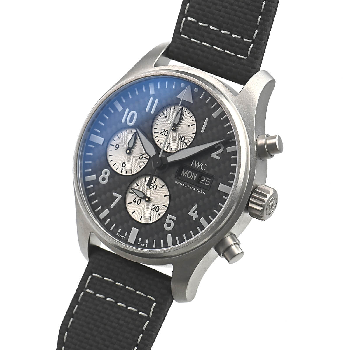 新品実用性 IWC激安 パイロットウォッチ クロノグラフ AMG IW377903