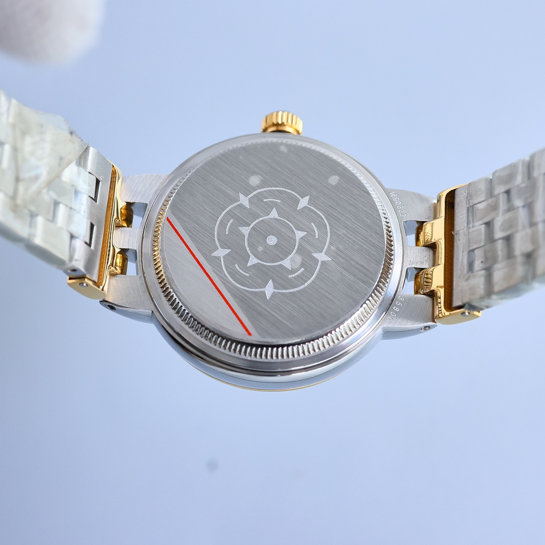 【青いペイント】チュードルコピー時計 ローズ 女性用34mm T8729[7]