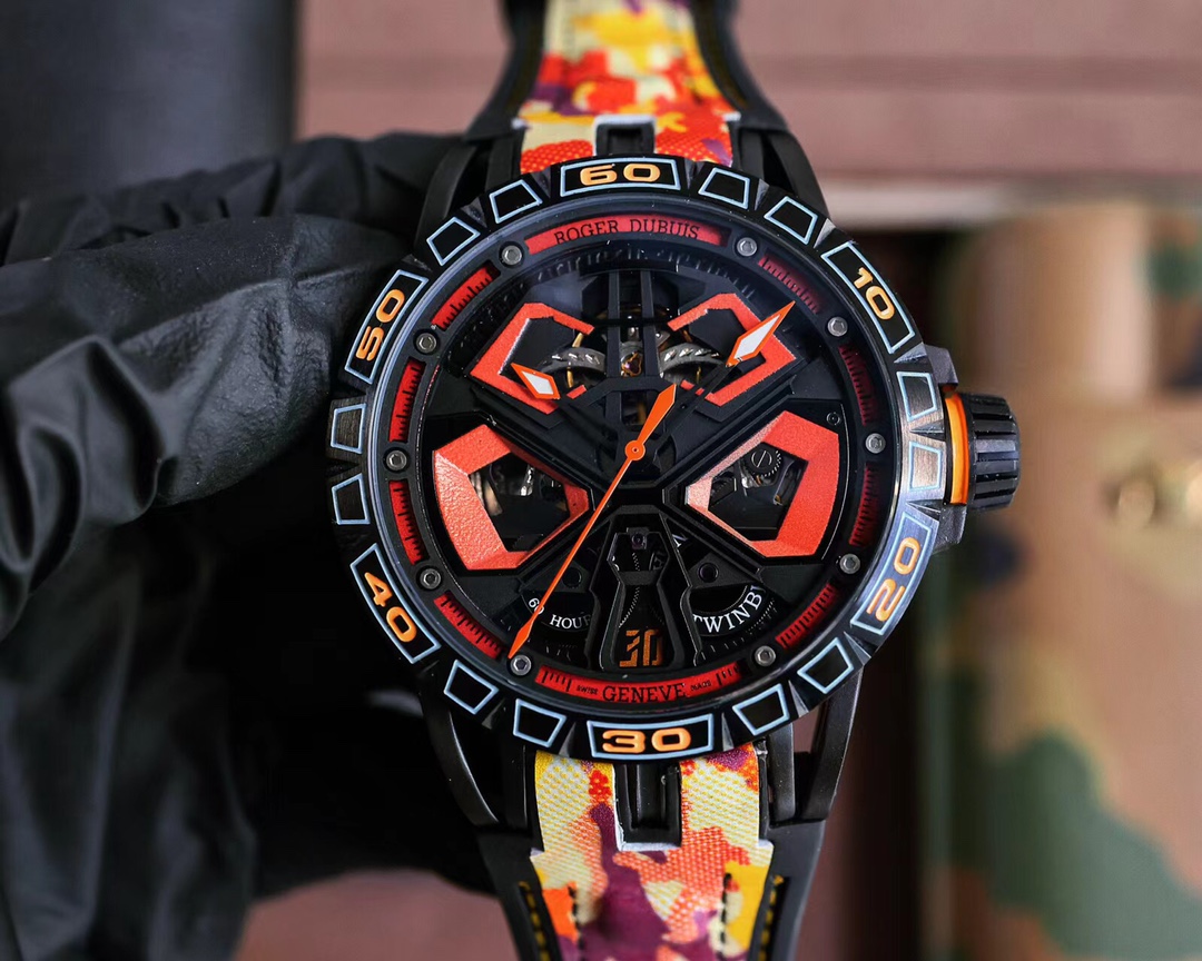 ROGER DUBUISコピー時計 エクスカリバー キング ピレリラバーストラップ最強品質9283R22[1]