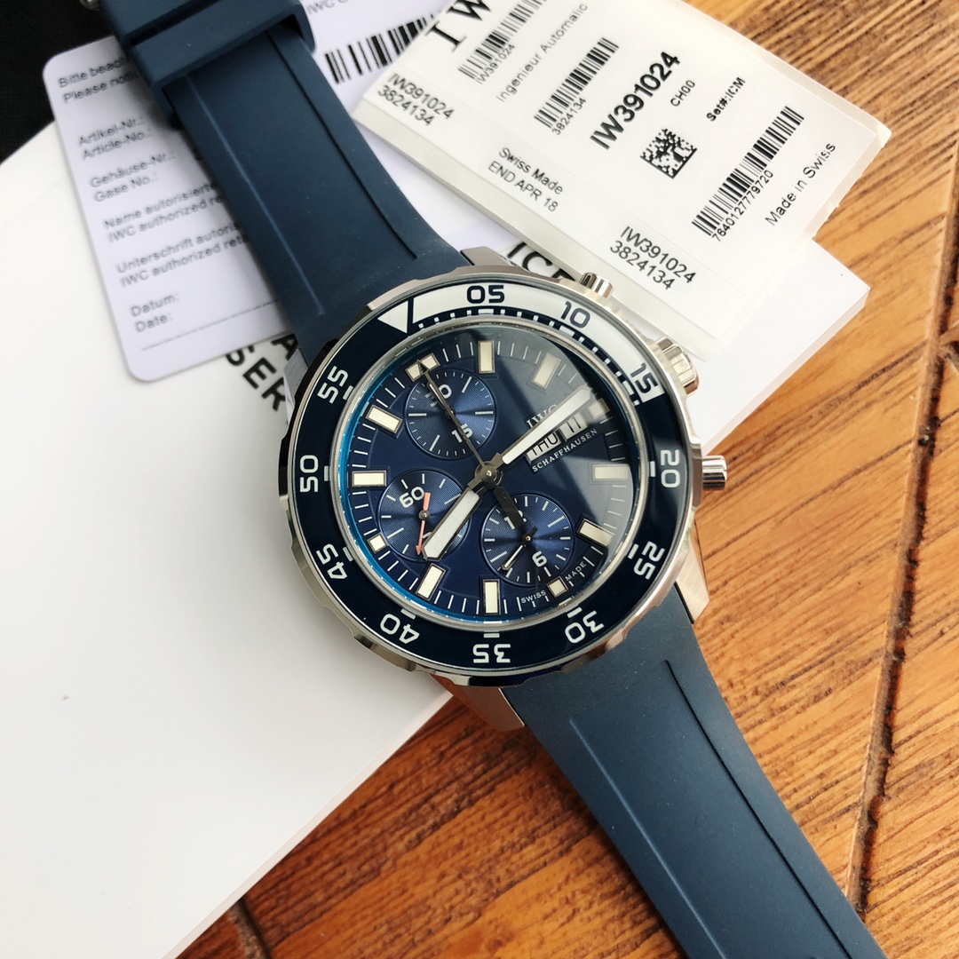 IWCコピー の 6 針アクアタイマーメンズ腕時計ダイビング IW79802-1[1]