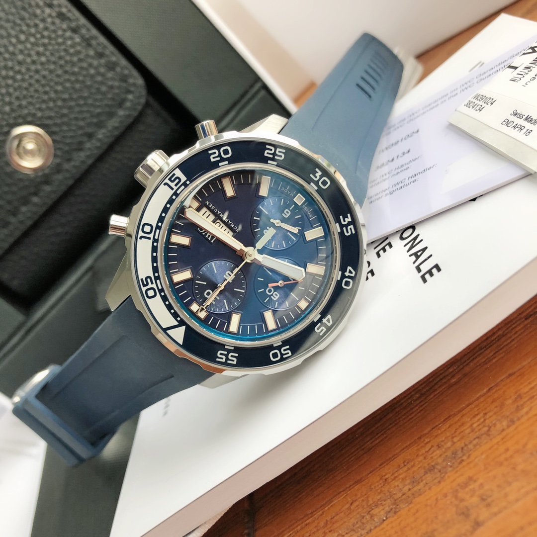 IWCコピー の 6 針アクアタイマーメンズ腕時計ダイビング IW79802-1[5]