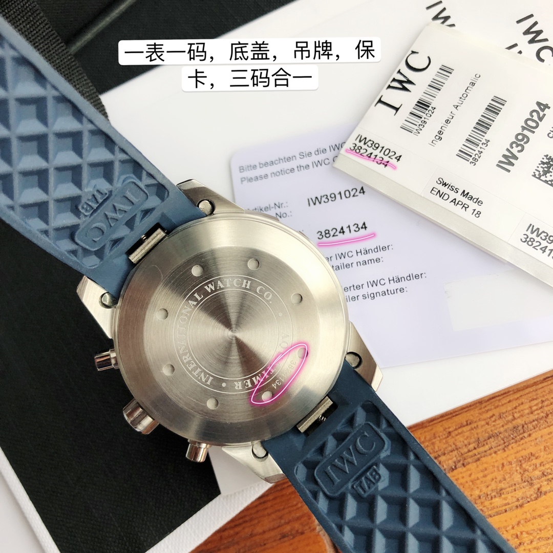 IWCコピー の 6 針アクアタイマーメンズ腕時計ダイビング IW79802-1[7]