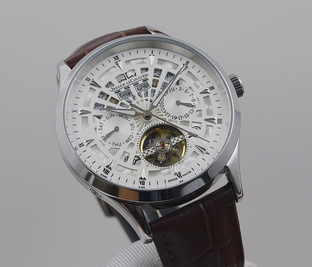 ブランド ジャガールクルトマスター 43mm 高級メンズ腕時計全自動機械式JL2031055[2]