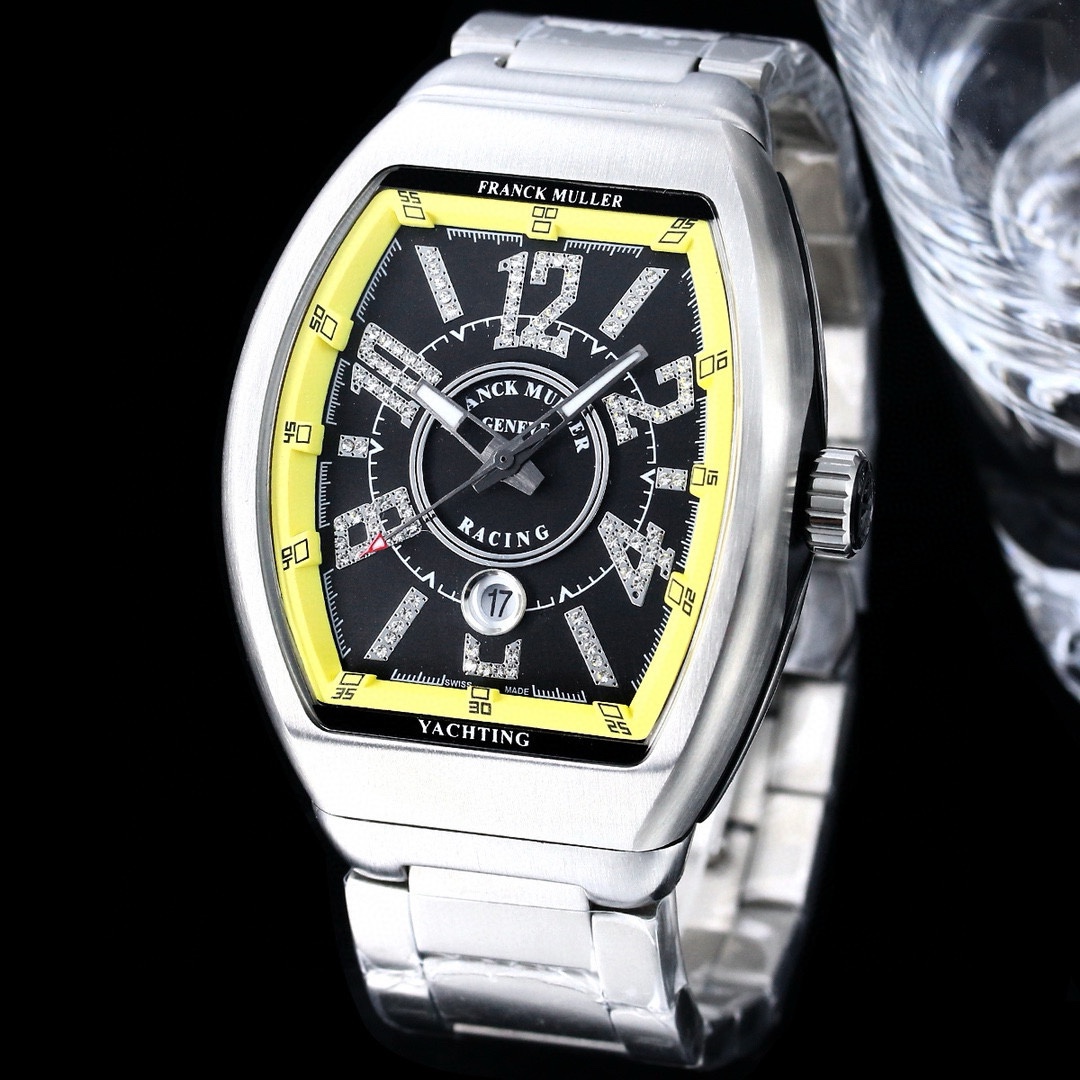 Franck Muller スーパーコピー時計V45 SC DT コンキスタドール 【実用性抜群】2837SD7[4]