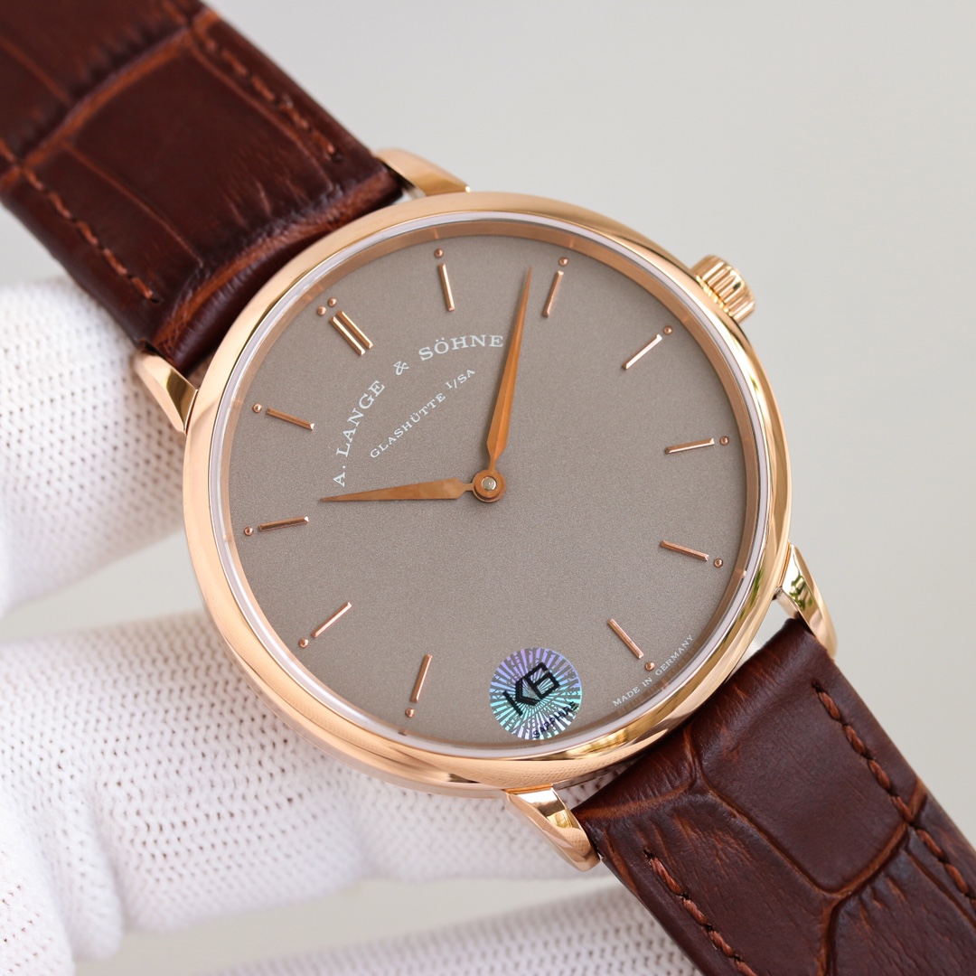 【素晴らしい外観】ランゲゾーネ激安 SAXONIA シンプルなスタイルA8922L52[2]