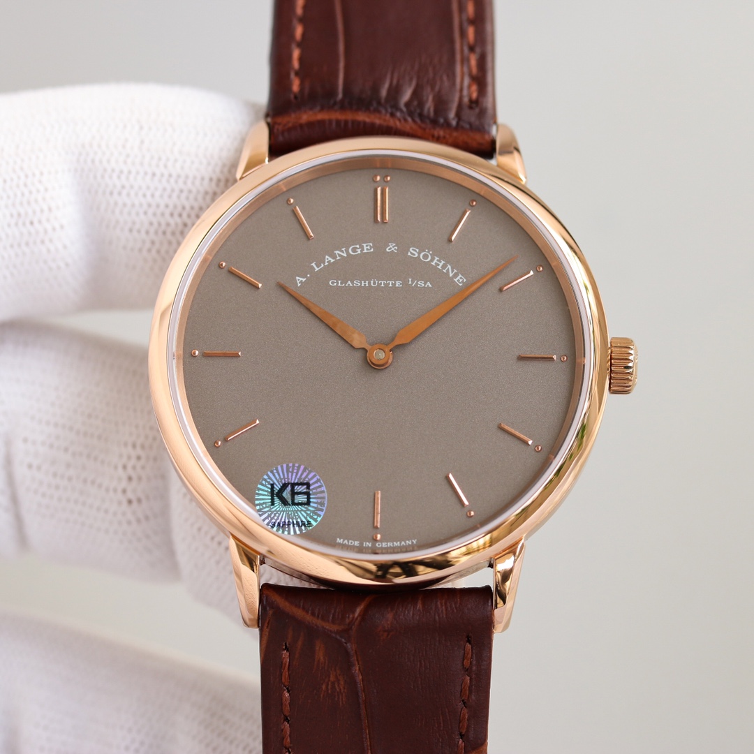 【素晴らしい外観】ランゲゾーネ激安 SAXONIA シンプルなスタイルA8922L52[3]