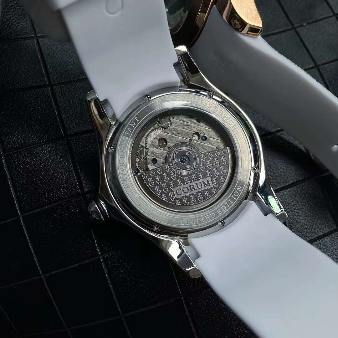 超人気 コルムコピー時計 スノー ホワイト バブル トゥールビヨン 贈り物に6323120[7]
