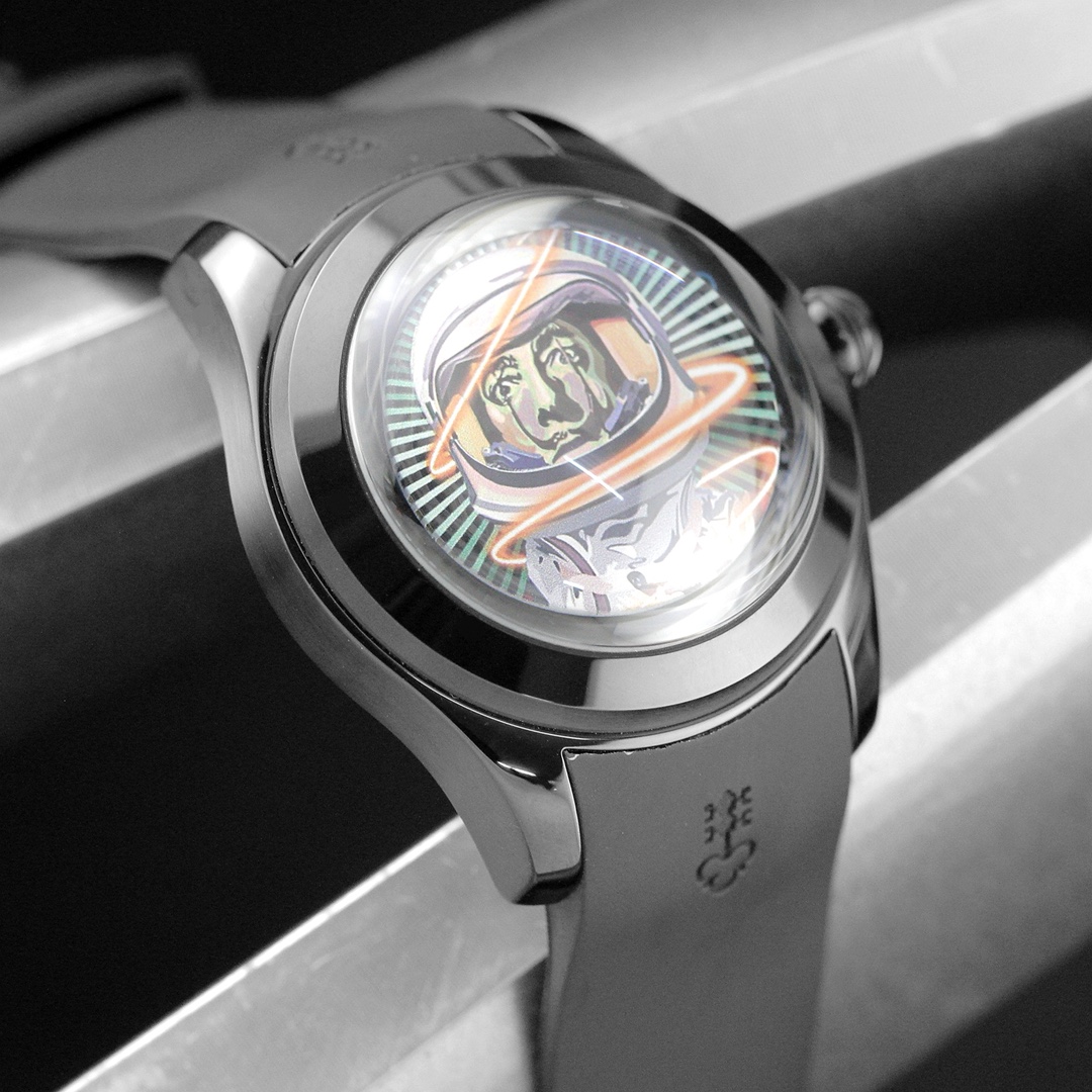 【地球魅力表現】コルムブランド時計 Bubble 47mm 厚みと大きなミラー6282810[2]