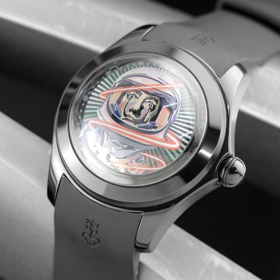 【地球魅力表現】コルムブランド時計 Bubble 47mm 厚みと大きなミラー6282810[3]