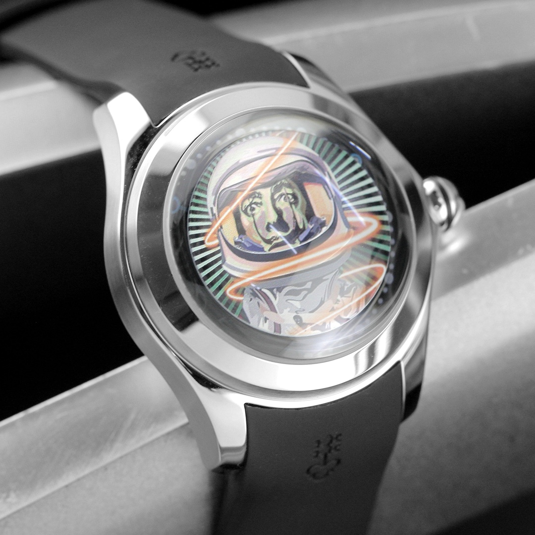 【地球魅力表現】コルムブランド時計 Bubble 47mm 厚みと大きなミラー6282810[6]