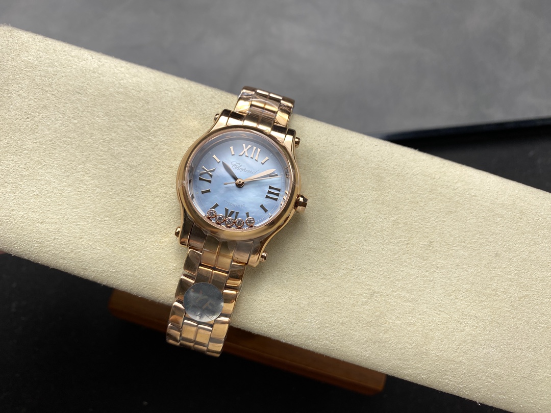 Chopardコピー時計女神レベル 人気ローズゴールド278559-3001/12[2]