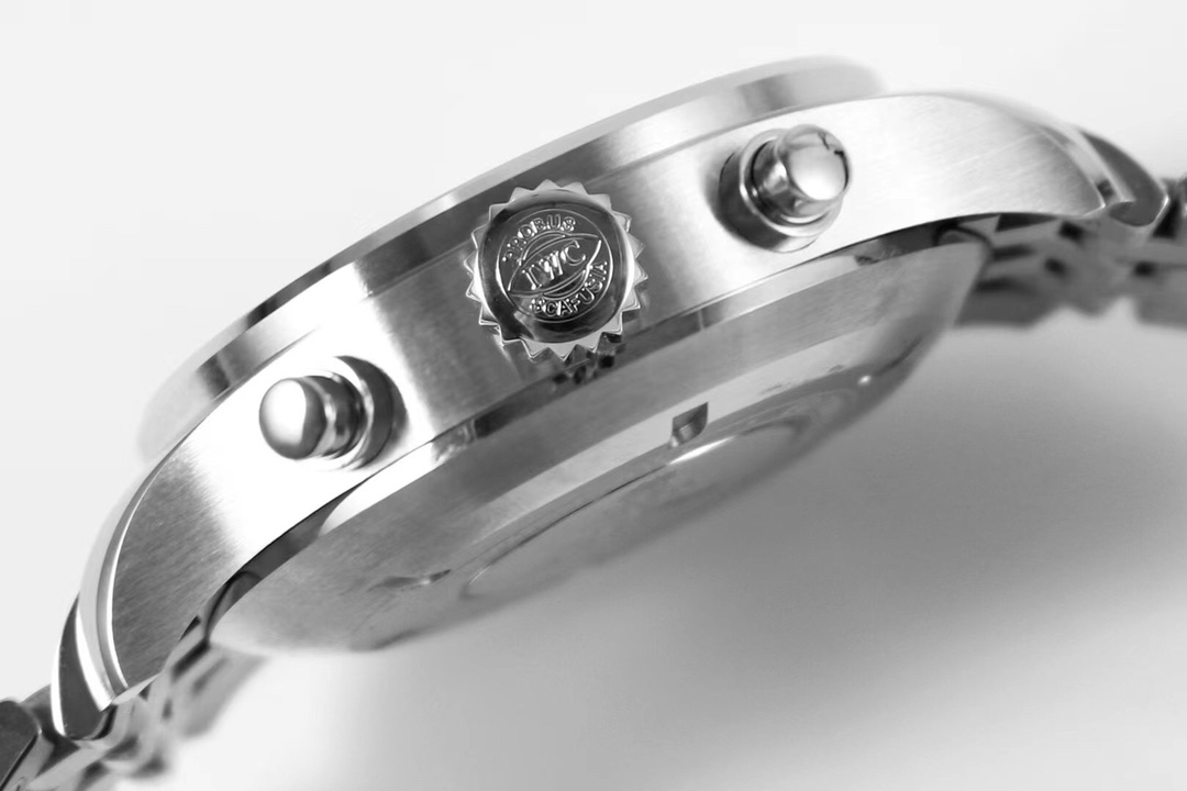 IWCコピーパイロット・ウォッチ43mm クロノグラフ ブルーIWC3777[5]