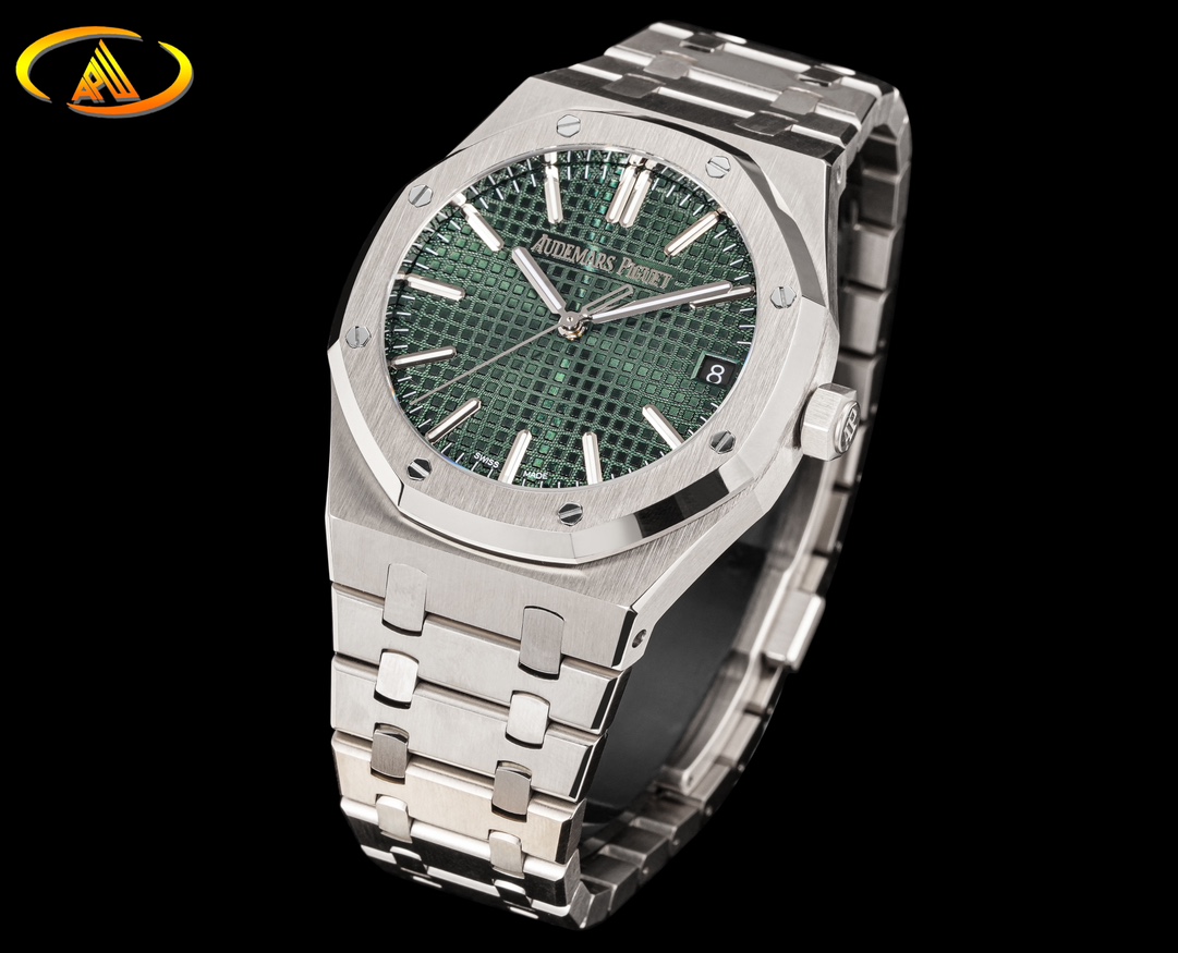 Audemars Piguet 紳士専用グリーン「50アニバーサリー」 ロイヤルオーク  15510STT1[1]