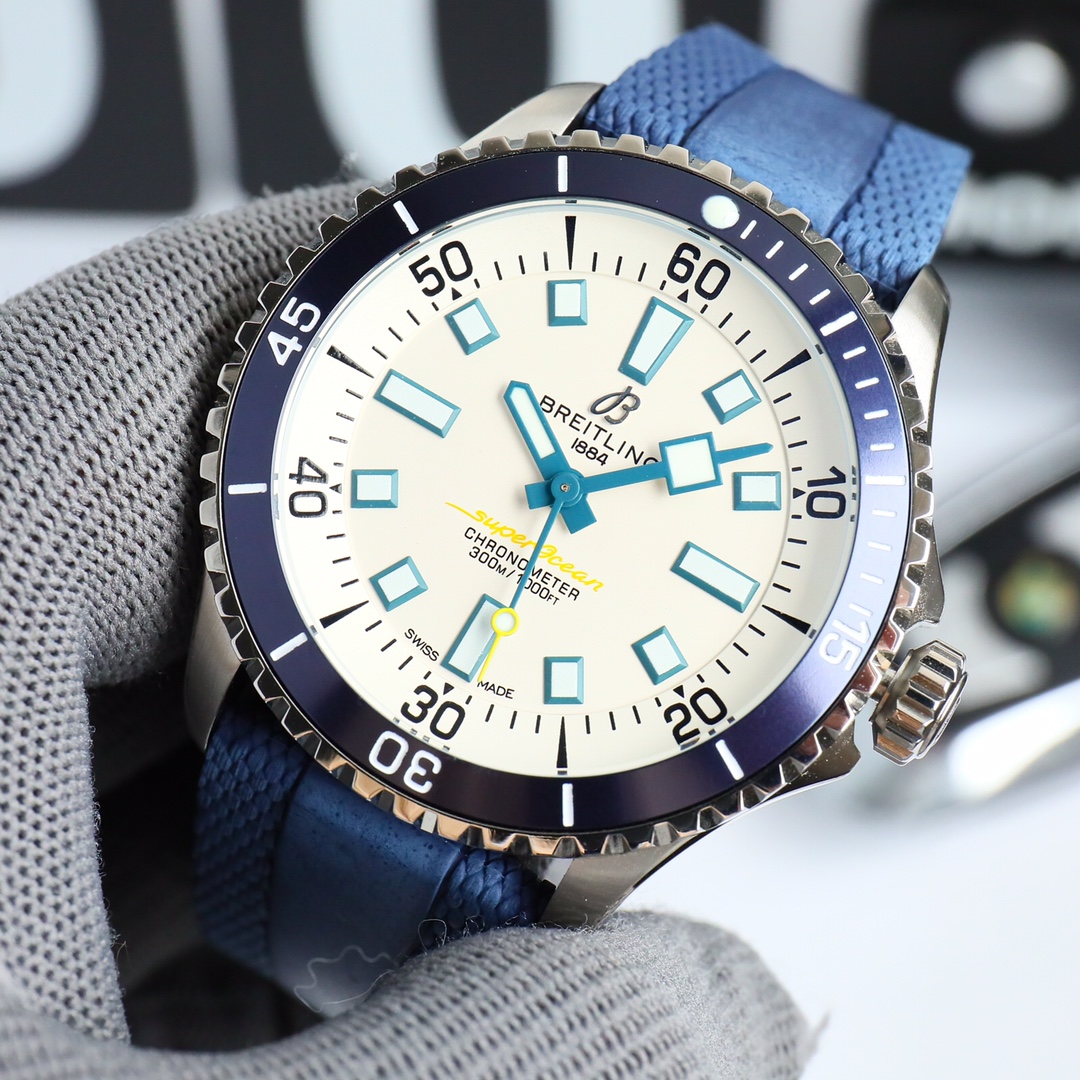 実用性最高級 ブライトリング スーパー オーシャン42mm ブルー  H282779