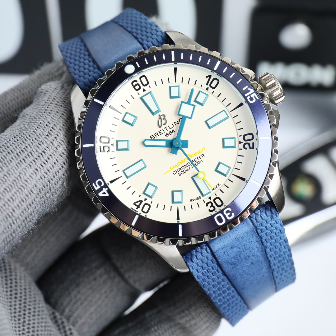 実用性最高級 ブライトリング スーパー オーシャン42mm ブルー  H282779[6]