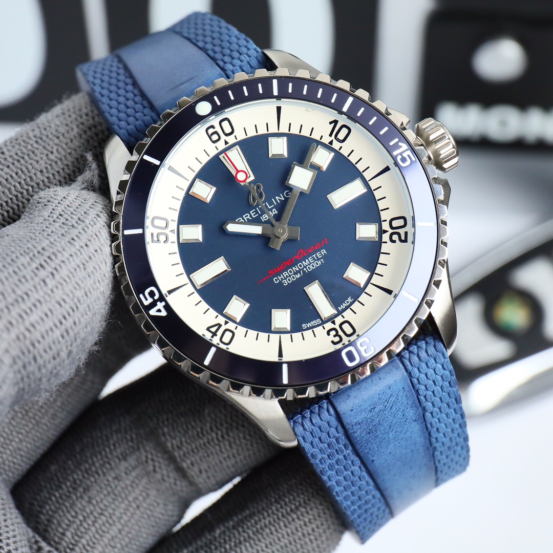 実用性最高級 ブライトリング スーパー オーシャン42mm ブルー  H282779[7]