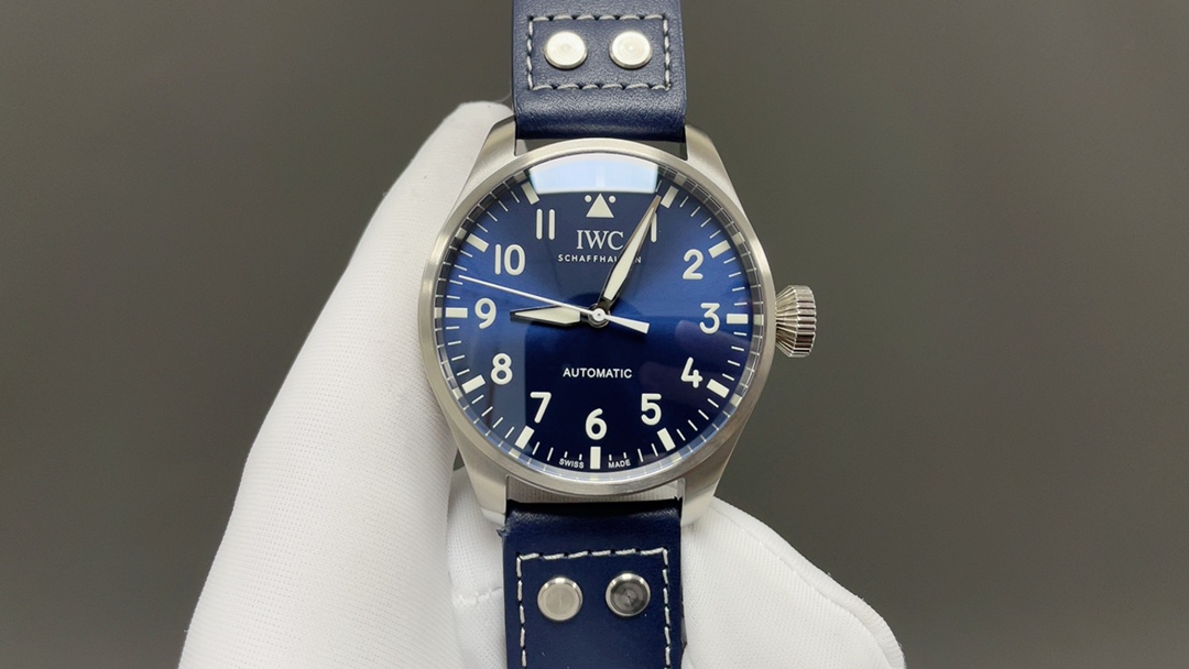 最大級IWC パイロット高級ブランドブルー文字盤 IW18920[1]