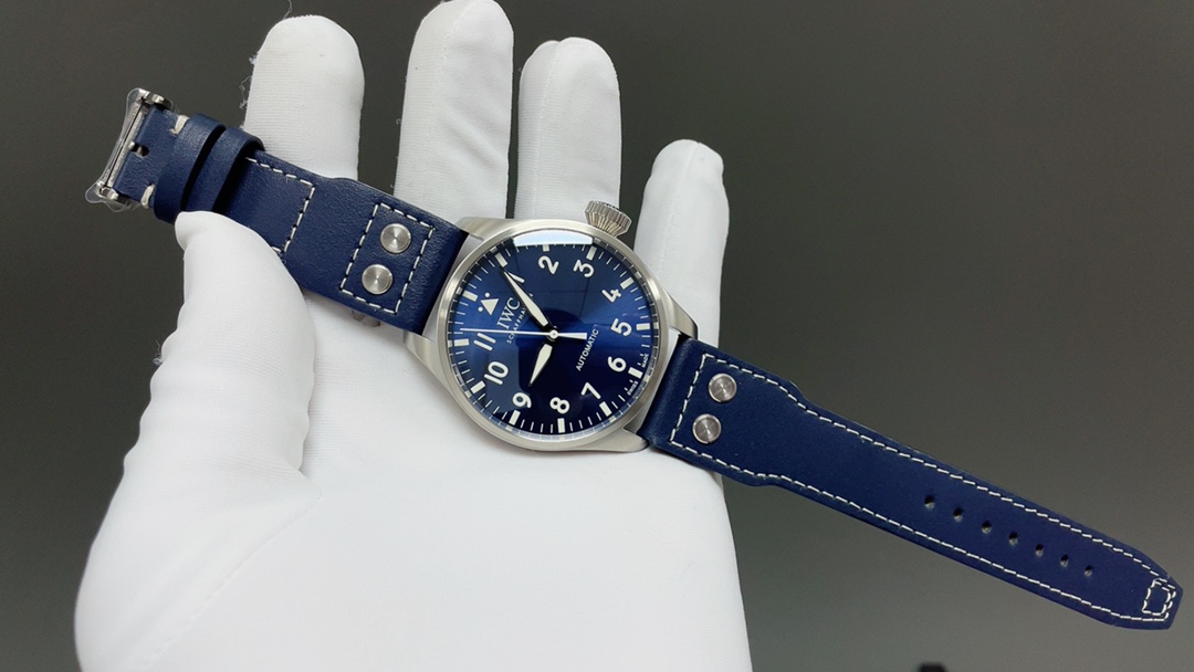 最大級IWC パイロット高級ブランドブルー文字盤 IW18920[2]