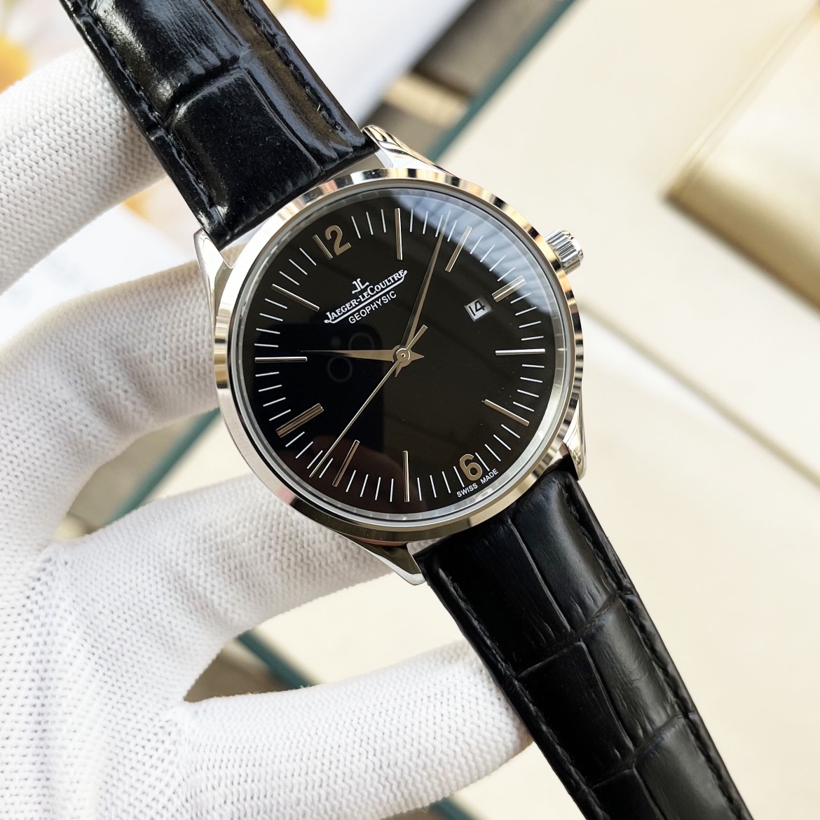 ブランドジャガールクルト優良店紳士専用 42mm 新しい三針時計729FK15[3]
