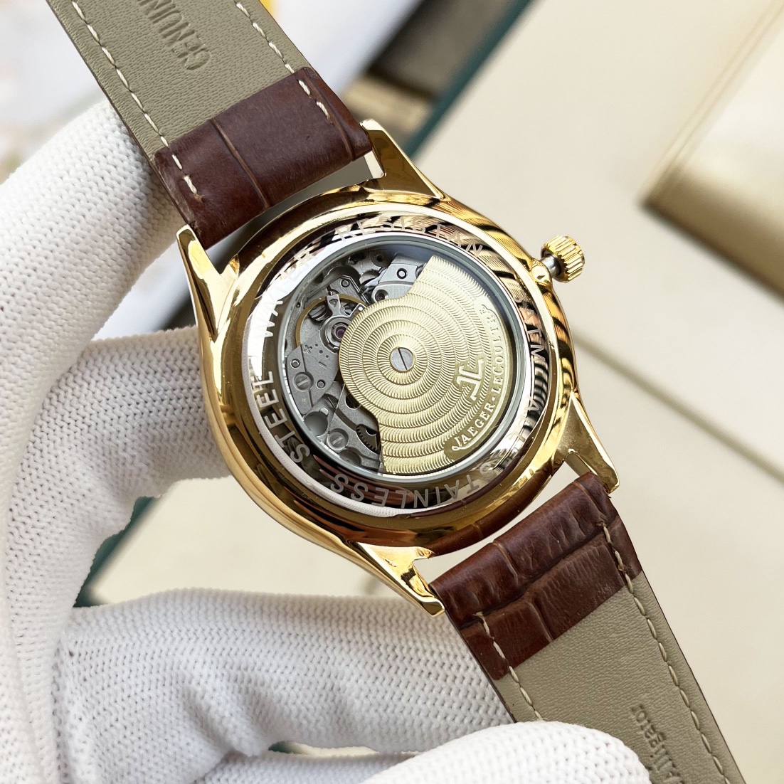 ブランドジャガールクルト優良店紳士専用 42mm 新しい三針時計729FK15[6]