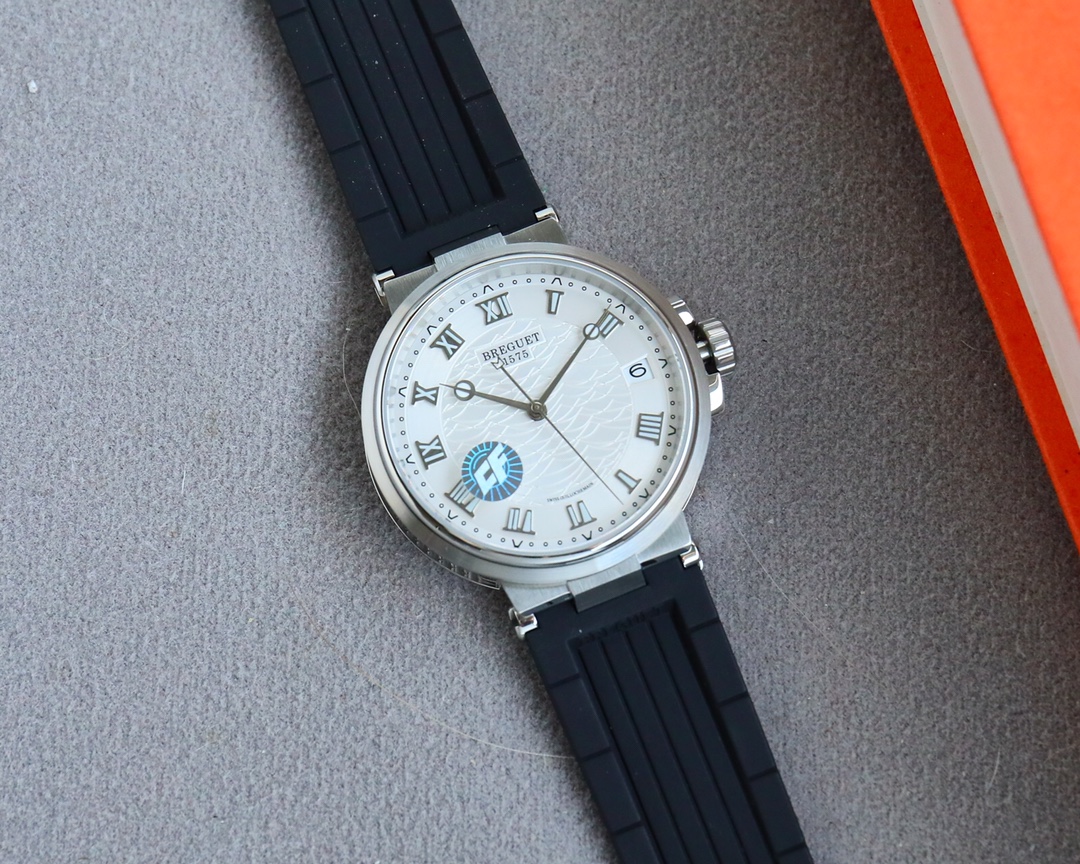 ブレゲ偽物最高級時計 マリーン ノーティカル 40mm 5517-25【777A 自動機械式】[6]