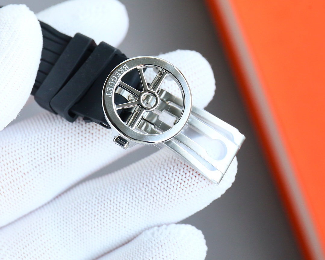 ブレゲ偽物最高級時計 マリーン ノーティカル 40mm 5517-25【777A 自動機械式】[8]