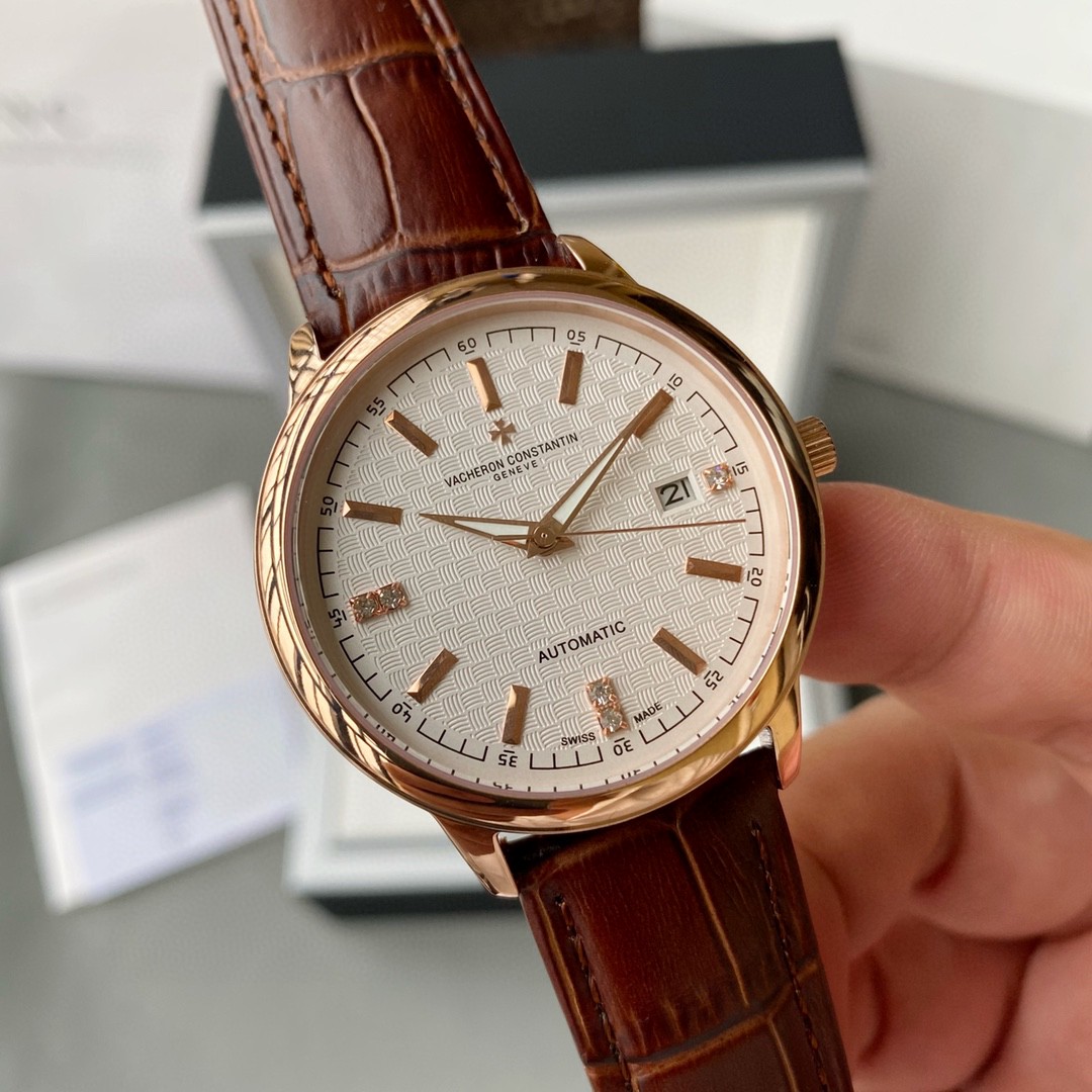 日本一流ヴァシュロン・コンスタンタン ヘリテージ40mm  紳士新品VC481001[5]
