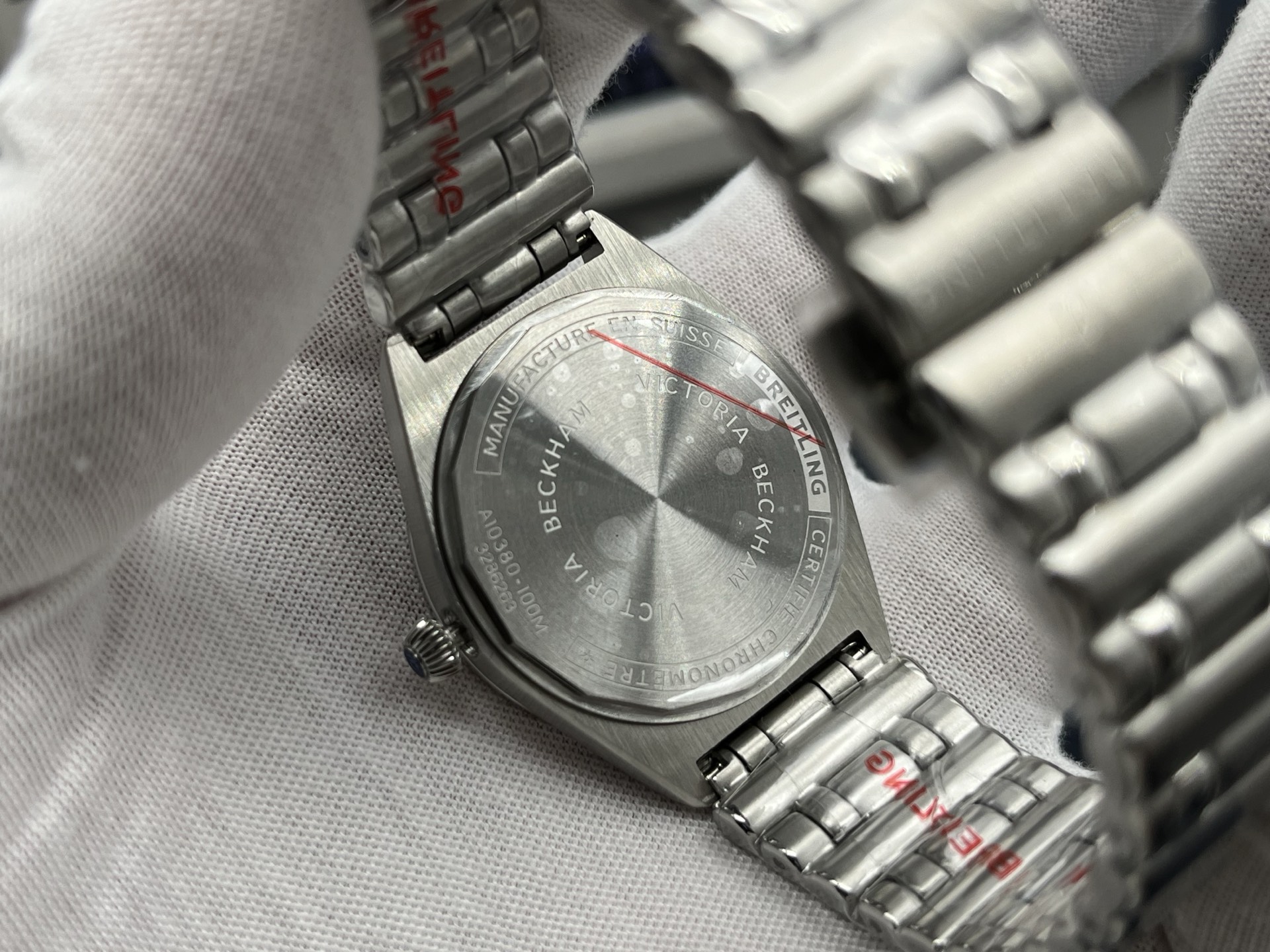 高級時計ブライトリングコピーA10380101L1A1-002 ピンク オートマチック 36mm[5]