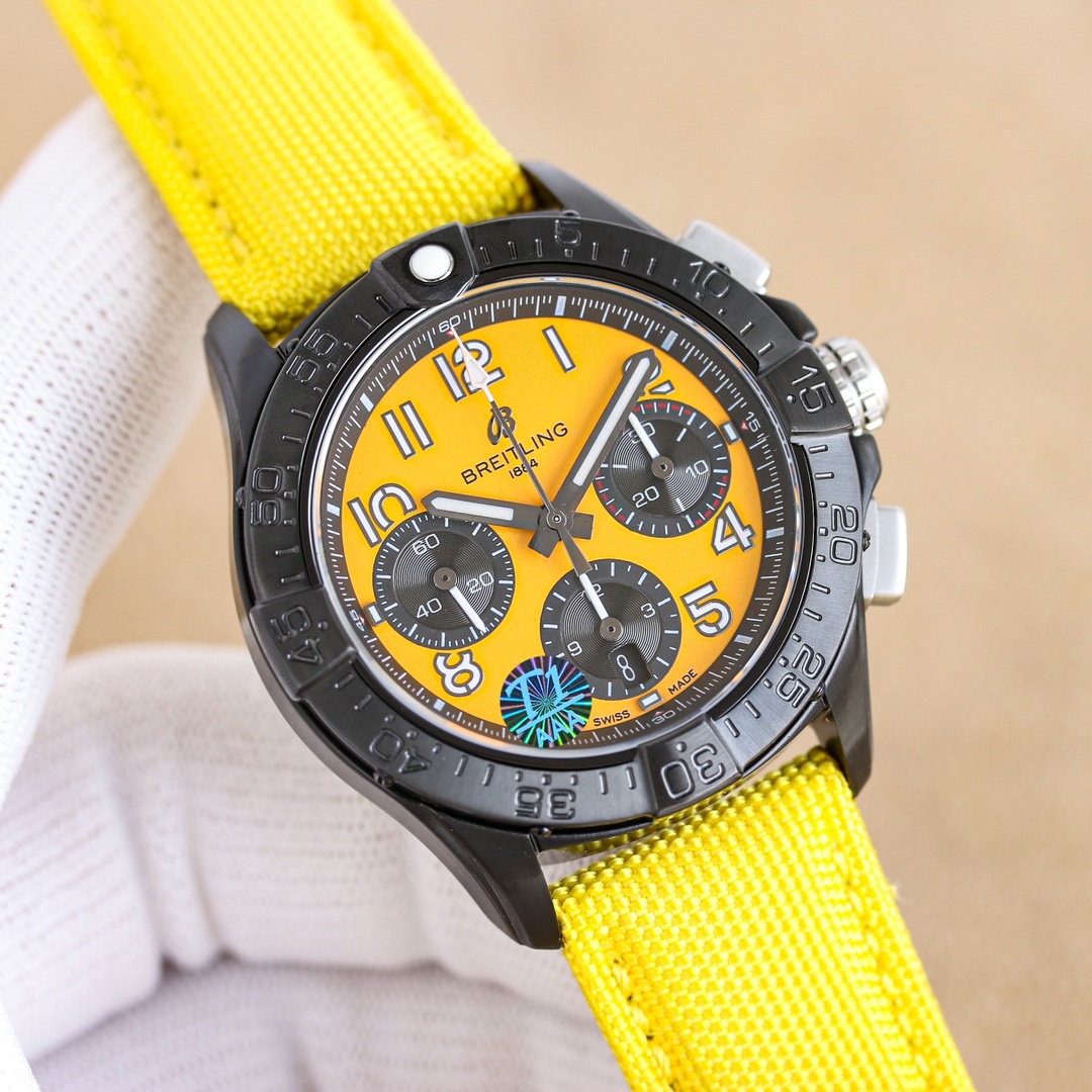 ブランド ブライトリングコピー時計 アベンジャー 44mm クロノグラフ 複雑な形状BL6792[1]