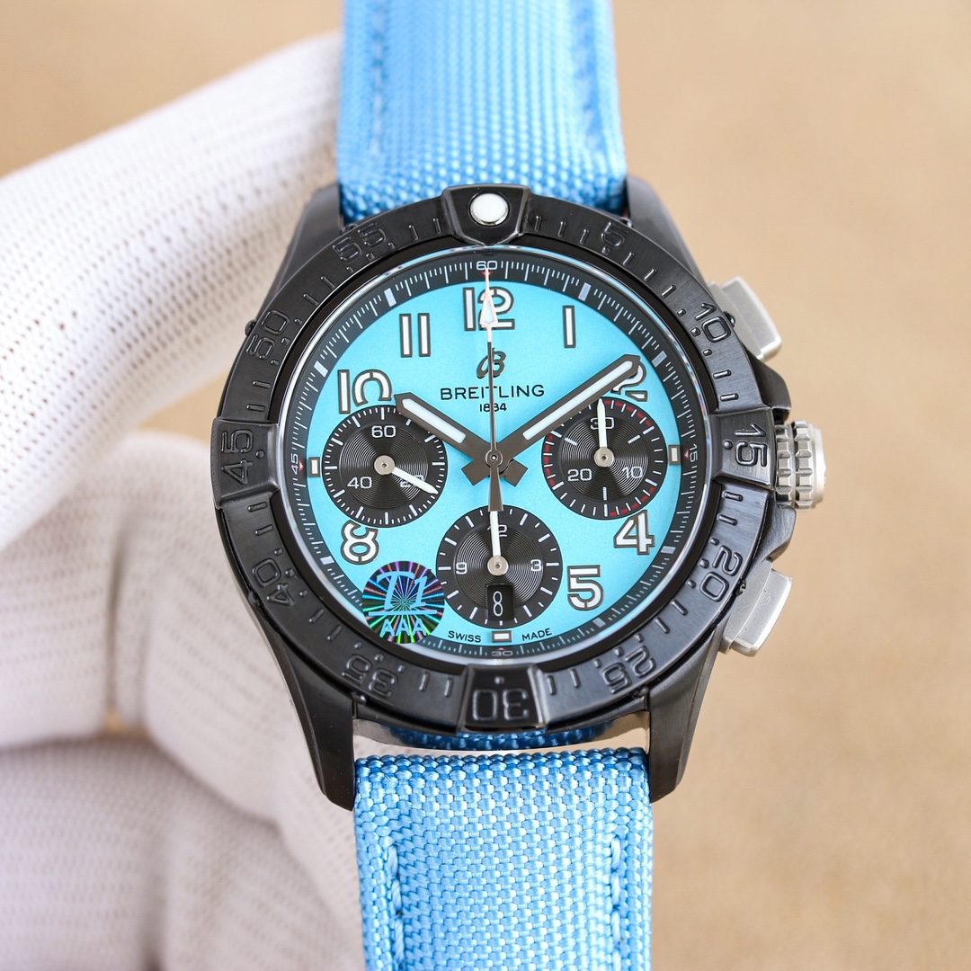 ブランド ブライトリングコピー時計 アベンジャー 44mm クロノグラフ 複雑な形状BL6792[2]
