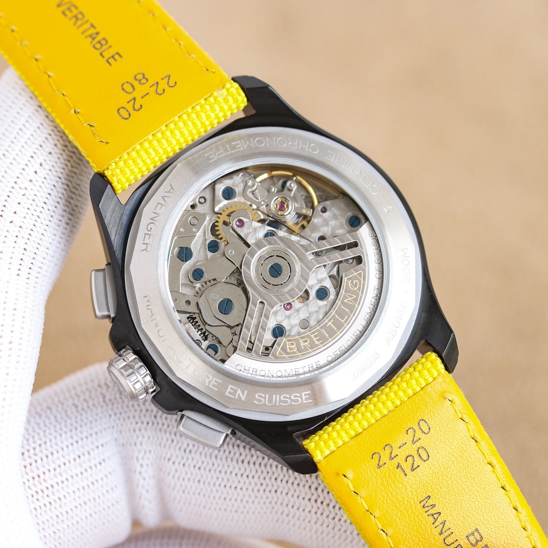 ブランド ブライトリングコピー時計 アベンジャー 44mm クロノグラフ 複雑な形状BL6792[7]