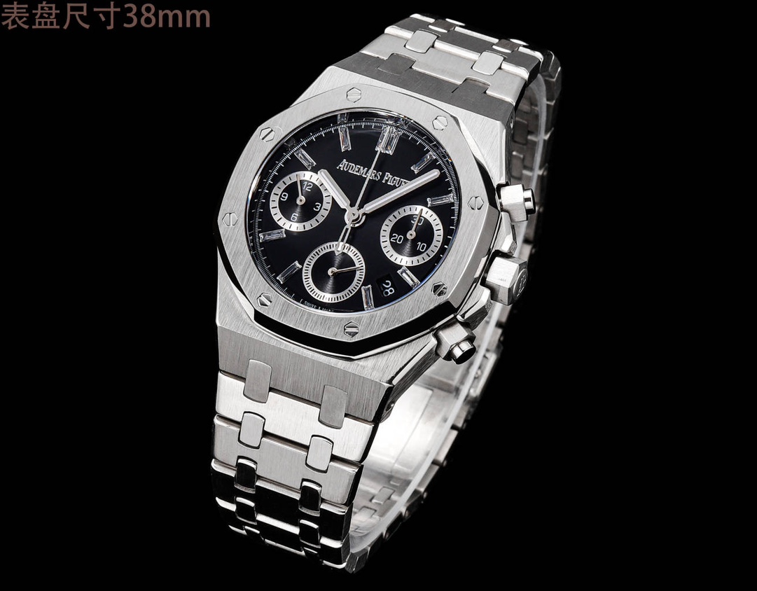 機能性良 オーデマピゲスーパーコピー時計 26715BC.ZZ.1356BC.01-03 ロイヤルオーク 38mm[1]