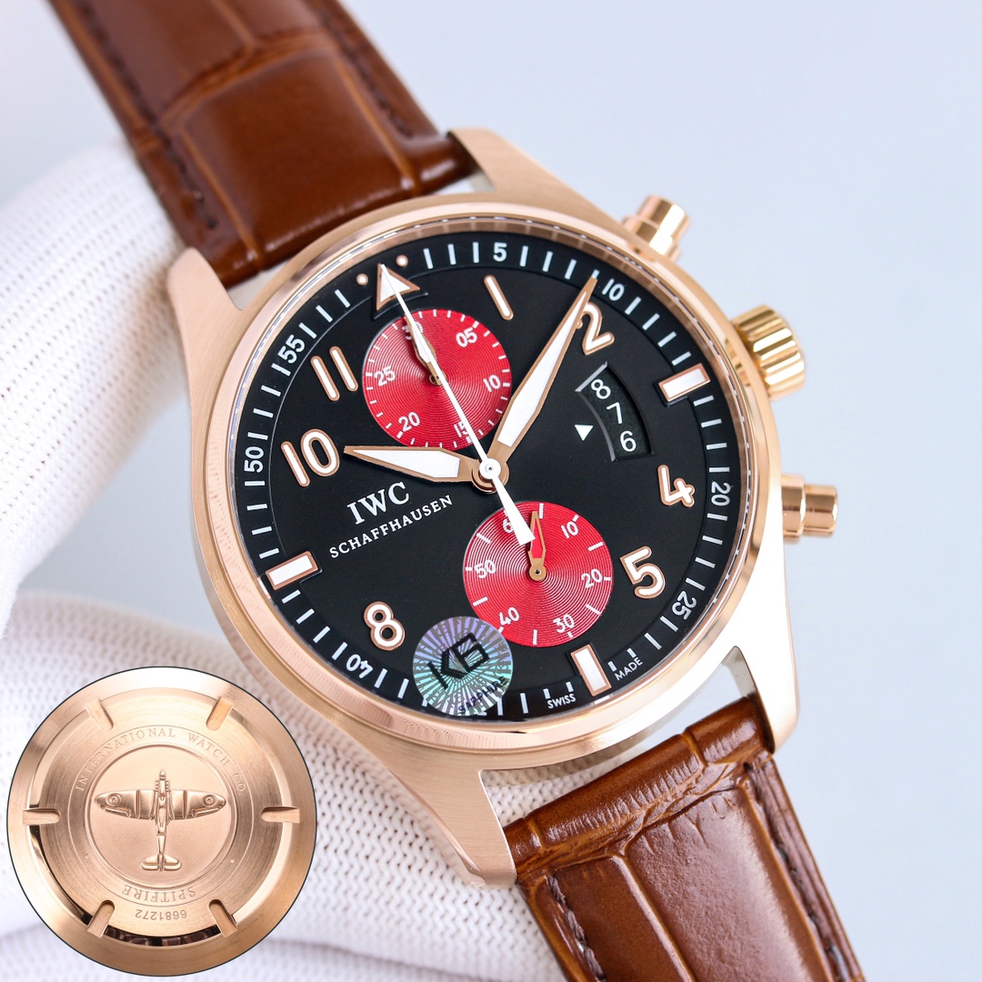 ブランドコピー時計IWC スピットファイア パイロットクロノグラフIW387902A【良い取引】[2]