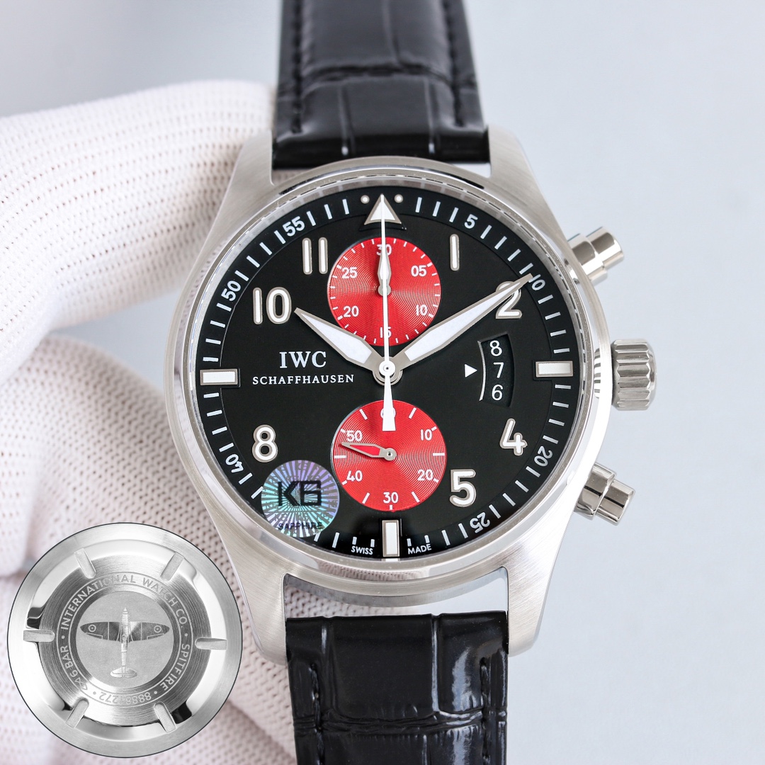 ブランドコピー時計IWC スピットファイア パイロットクロノグラフIW387902A【良い取引】[3]