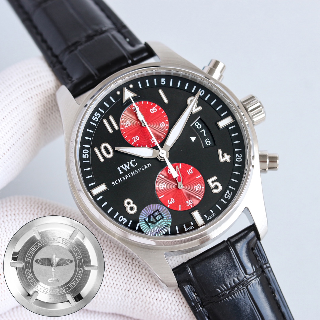 ブランドコピー時計IWC スピットファイア パイロットクロノグラフIW387902A【良い取引】[4]