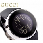 グッチ時計コピー メンズ アイグッチ 114 デジタル ブラック ラバーベルト GUCCI YA114202