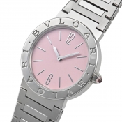 ピンク腕時計ブルガリ・ブルガリ レディース限定350本 103711（新品）