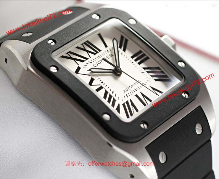ブランド CARTIERカルティエ 時計コピー サントス100 クルーズライン W20121U2